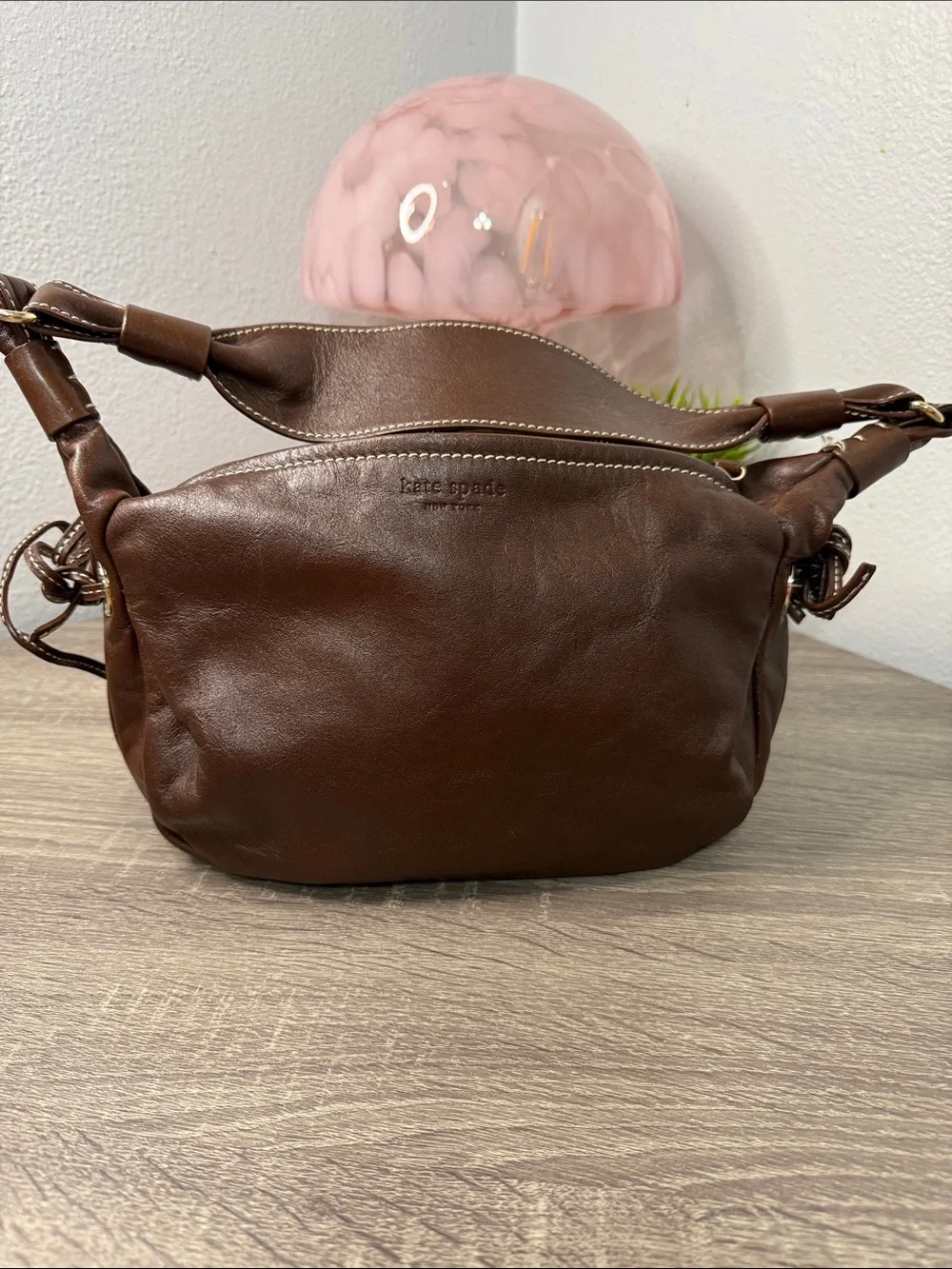 Kate Spade Mini Gabi Brown Shoulder Bag